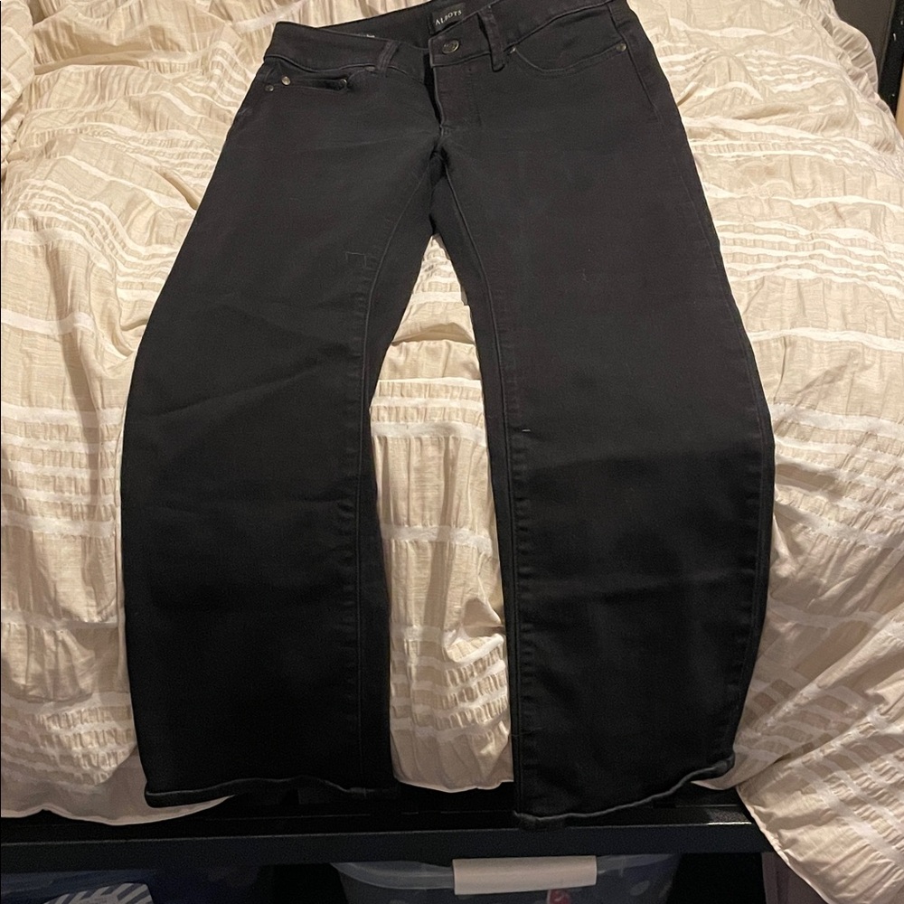 Talbots Women's Black Boot Cut Jeans